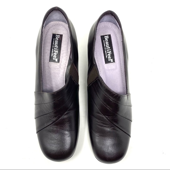 Beautifeel Anne Comfort pumps caviar leather WIDE - Picture 4 of 9